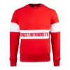 Męskie Street Autonomy Bluzy>Bluza bez kaptura Glad red 2021