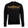 Męskie Street Autonomy Bluzy>Bluza bez kaptura Ebra black/gold 2021