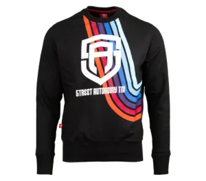 Męskie Street Autonomy Bluzy>Bluza bez kaptura Magic black 2021