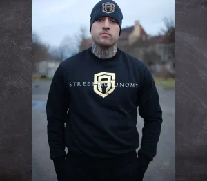 Męskie Street Autonomy Bluzy>BLUZA BEZ KAPTURA MAIN BLACK 2024