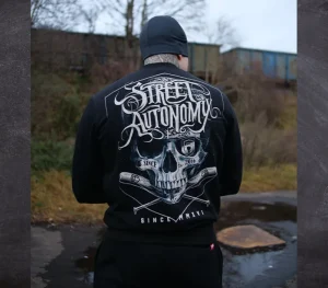 Męskie Street Autonomy Bluzy>BLUZA BEZ KAPTURA PIRAT BLACK 2024