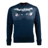 Męskie Street Autonomy Bluzy>Bluza bez kaptura Bandit Eyes dark navy 2021