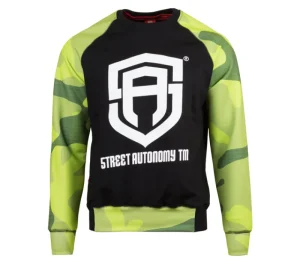 Męskie Street Autonomy Bluzy>BLUZA BEZ KAPTURA ARM /CAMO SUB 2020