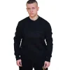 Męskie Street Autonomy Bluzy>BLUZA BEZ KAPTURA MAZE BLACK 2023