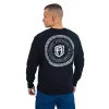 Męskie Street Autonomy Bluzy>BLUZA BEZ KAPTURA RICH BLACK/SILVER 2022