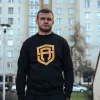 Męskie Street Autonomy Bluzy>BLUZA BEZ KAPTURA OUTLINE BLACK/GOLD 2022