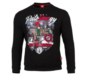 Męskie Street Autonomy Bluzy>Bluza bez kaptura PatoLAWgy black 2020