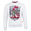 Męskie Street Autonomy Bluzy>Bluza bez kaptura PatoLAWgy white 2020