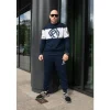 Męskie Street Autonomy Bluzy>Bluza bez kaptura New Pattern navy 2022