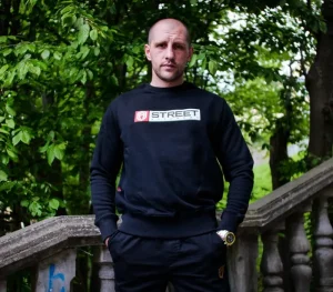 Męskie Street Autonomy Bluzy>Bluza bez kaptura Figures black 2022