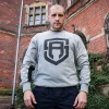 Męskie Street Autonomy Bluzy>Bluza bez kaptura Center Big Logo grey 2022
