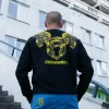 Męskie Street Autonomy Bluzy>Bluza bez kaptura Two Heads 2 black/gold 2022