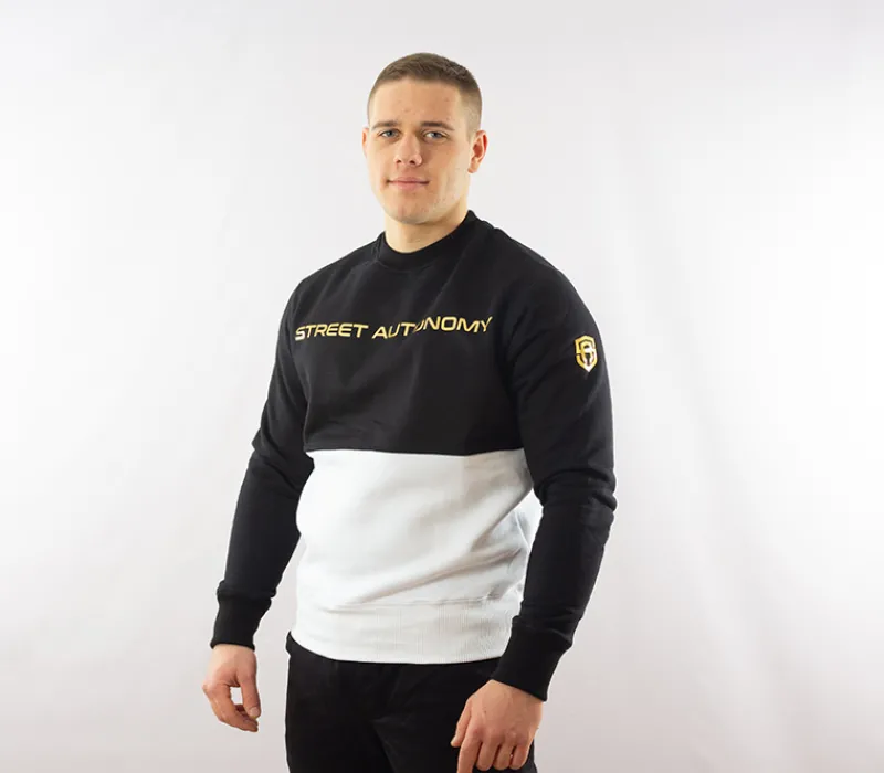 bluza_bez_kaptura_street__1-15.webp Męskie Street Autonomy Bluzy>Bluza bez kaptura Fifty fifty black/gold 2021