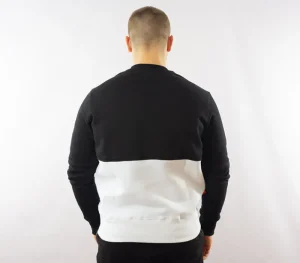 Męskie Street Autonomy Bluzy>Bluza bez kaptura Fifty fifty black/silver 2021