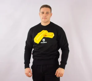 Męskie Street Autonomy Bluzy>Bluza bez kaptura Gold Bar black 2021