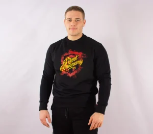 Męskie Street Autonomy Bluzy>Bluza bez kaptura Flame Logo 2021