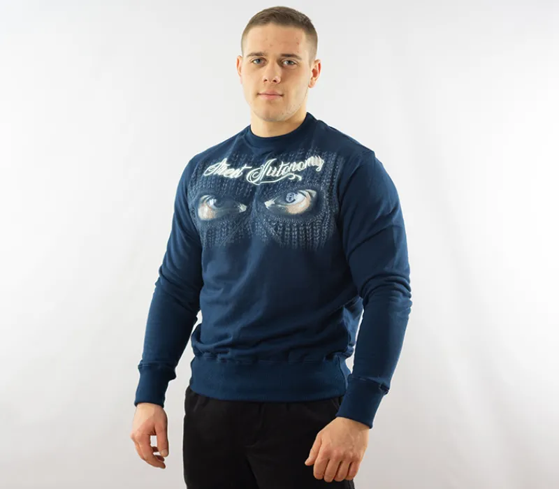bluza_bez_kaptura_street__1-5.webp Męskie Street Autonomy Bluzy>Bluza bez kaptura Bandit Eyes dark navy 2021
