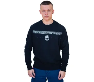 Męskie Street Autonomy Bluzy>BLUZA BEZ KAPTURA RICH BLACK/SILVER 2022
