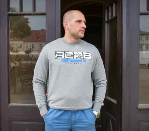 Męskie Street Autonomy Bluzy>BLUZA BEZ KAPTURA ACAB 3 GREY 2022