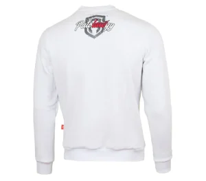 Męskie Street Autonomy Bluzy>Bluza bez kaptura PatoLAWgy white 2020