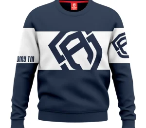 Męskie Street Autonomy Bluzy>Bluza bez kaptura New Pattern navy 2022