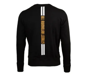 Męskie Street Autonomy Bluzy>Bluza bez kaptura Simple strips black 2021