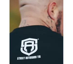 Męskie Street Autonomy Bluzy>Bluza bez kaptura Thug Life black 2020