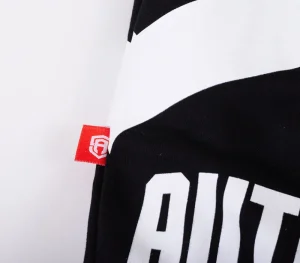 Męskie Street Autonomy Bluzy>Bluza bez kaptura Halfsa black/white 2021