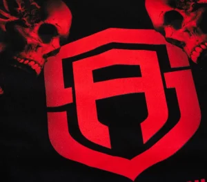 Męskie Street Autonomy Bluzy>Bluza bez kaptura Twoheads black/red 2021