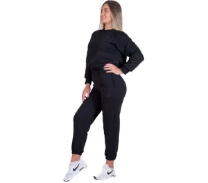 Damskie Street Autonomy Bluzy>BLUZA DAMSKA BEZ KAPTURA BUMPER BLACK 2023