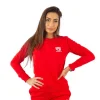 Damskie Street Autonomy Bluzy>Bluza damska bez kaptura Classy Small Logz red/white 2021