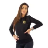 Damskie Street Autonomy Bluzy>Bluza damska bez kaptura Classy Small Logz black/gold 2021