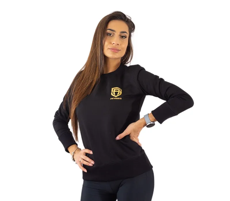 bluza_damska_bez_kaptura__0-14.webp Damskie Street Autonomy Bluzy>Bluza damska bez kaptura Classy Small Logz black/gold 2021