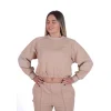 Damskie Street Autonomy Bluzy>BLUZA DAMSKA BEZ KAPTURA BUMPER BEIGE 2023