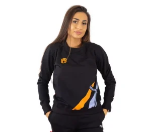 Damskie Street Autonomy Bluzy>Bluza damska bez kaptura Vens black 2021