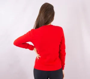 Damskie Street Autonomy Bluzy>Bluza damska bez kaptura Classy Small Logz red/gold 2021