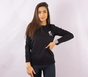Damskie Street Autonomy Bluzy>Bluza damska bez kaptura Classy Small Logz black/silver 2021