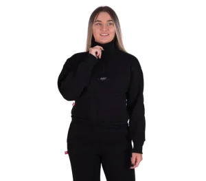 Damskie Street Autonomy Bluzy>BLUZA DAMSKA STÓJKA TROP BLACK 2023