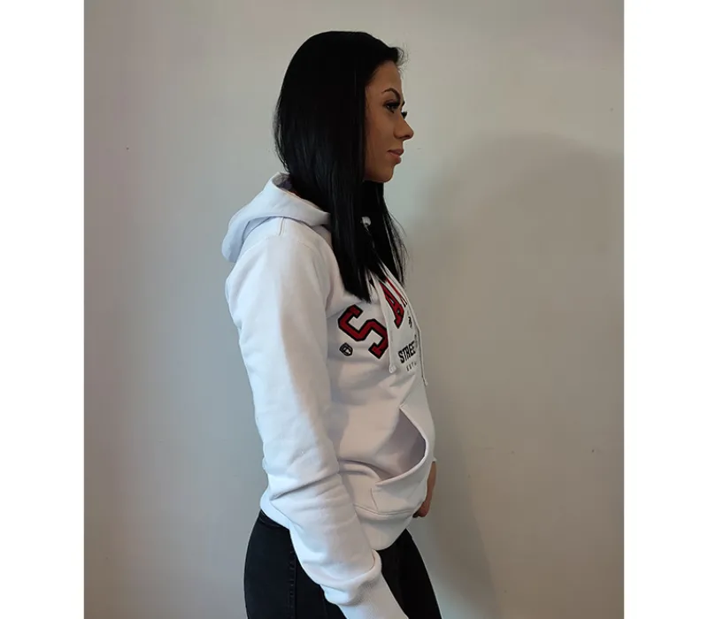bluza_damska_z_kapturem_s_2-3.webp Damskie Street Autonomy Bluzy>Bluza damska z kapturem S.A.N.O.K Haft white/red 2021
