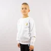 Dzieci Street Autonomy Bluzy>Bluza dziecięca bez kaptura Ethereal white/gold 2021