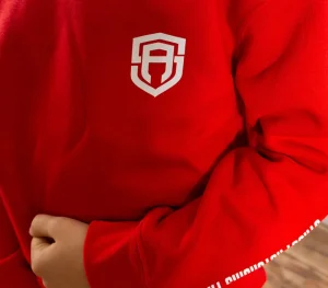 Dzieci Street Autonomy Bluzy>Bluza dziecięca bez kaptura Ethereal red/white 2021
