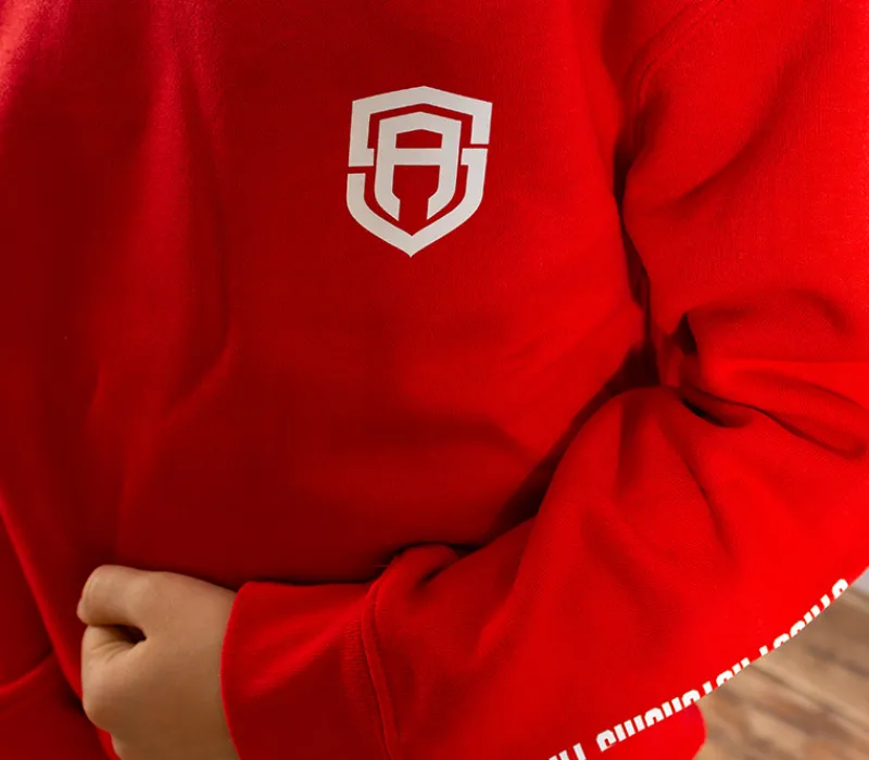 bluza_dziecica_bez_kaptur_1-3.webp Dzieci Street Autonomy Bluzy>Bluza dziecięca bez kaptura Ethereal red/white 2021