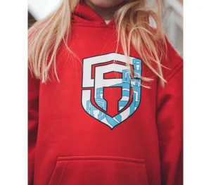 Dzieci Street Autonomy Bluzy>Bluza dziecięca bez kaptura Many Logo red 2021