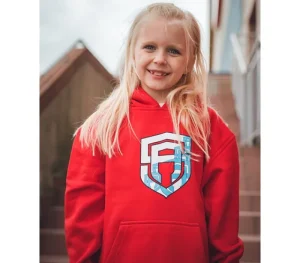 Dzieci Street Autonomy Bluzy>Bluza dziecięca bez kaptura Many Logo red 2021