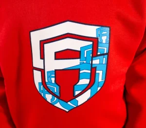 Dzieci Street Autonomy Bluzy>Bluza dziecięca bez kaptura Many Logo red 2021
