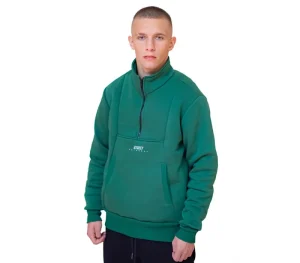 Męskie Street Autonomy Bluzy>BLUZA STÓJKA TROP GREEN 2023