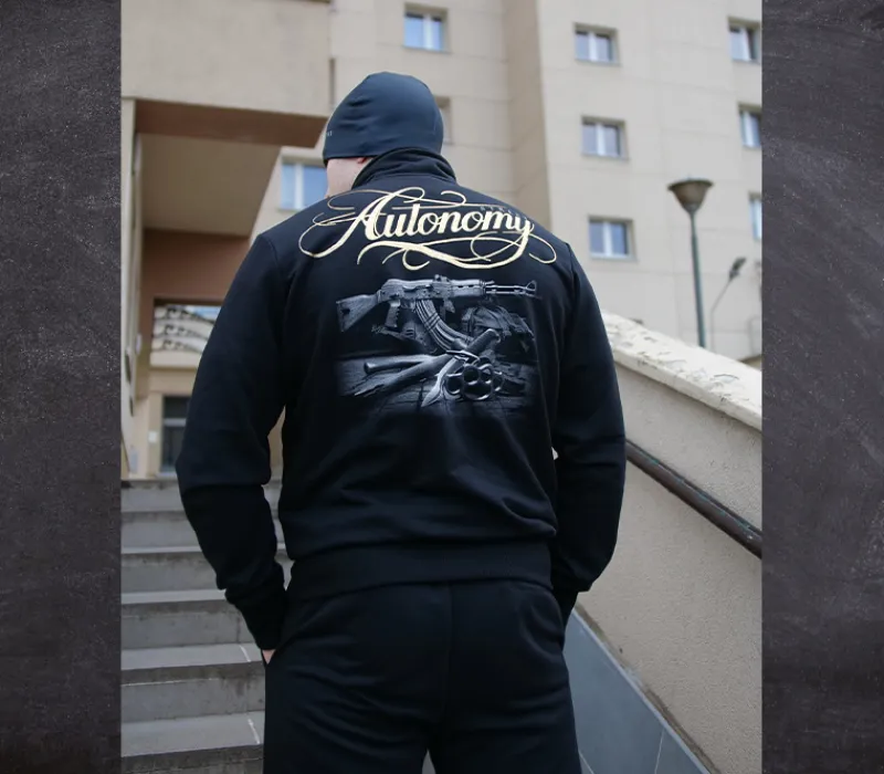 bluza_stjka_street_autono_0.webp Męskie Street Autonomy Bluzy>BLUZA STÓJKA SET BLACK 2024