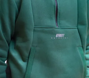 Męskie Street Autonomy Bluzy>BLUZA STÓJKA TROP GREEN 2023