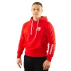 Męskie Street Autonomy Bluzy>Bluza z kapturem Ethereal red/white 2021