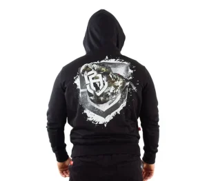 Męskie Street Autonomy Bluzy>Bluza z kapturem Alligator black 2021